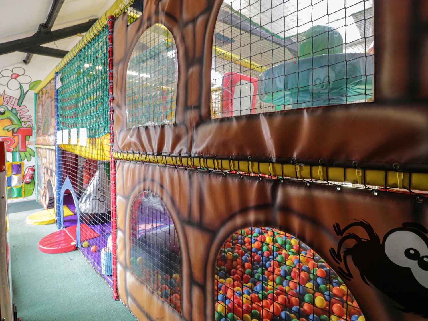 On-site soft play area